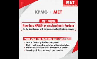 MET PGDM welcome KPMG as Academic Partner